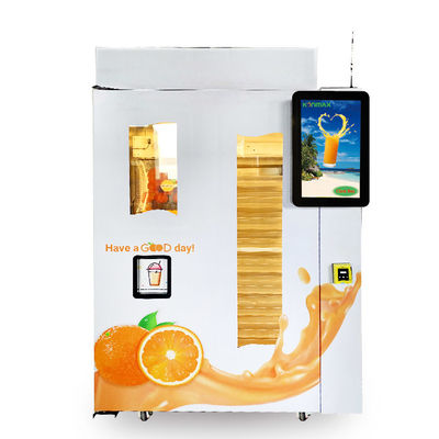 Temperatura wewnątrz 2-10 stopni Celsjusza Automat do sprzedaży świeżych soków Certyfikaty SASO / FDA / CE