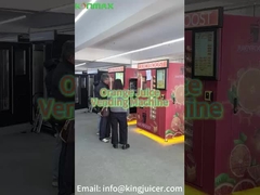 Maszyna do sprzedaży świeżo wyciśniętego soku pomarańczowego Konmax