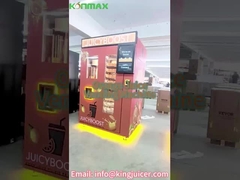 Płatność kartą w pełni automatyczna naturalna maszyna do sprzedaży soku owocowego