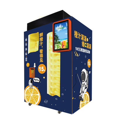 Płatność kartą kredytową Automat z sokiem pomarańczowym z funkcją automatycznego czyszczenia