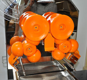 Komercyjna automatyczna sokowirówka pomarańczowa Korpus ze stali nierdzewnej o jakości spożywczej