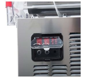 500W Stainless Steel Ice Slush Machine With Three Tanks For Beverage 15L×3
