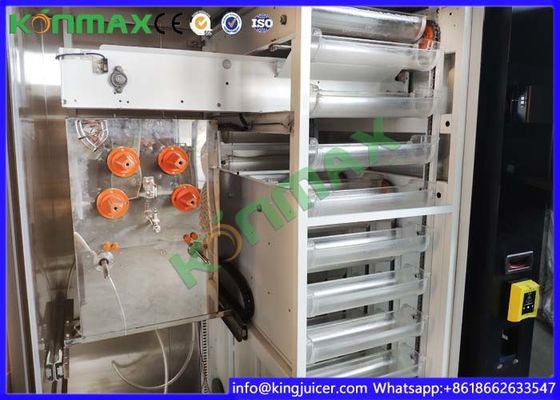 Automatyczna sterylizacja ozonem Świeżo wyciśnięty sok pomarańczowy Automat z Lcd Nfc