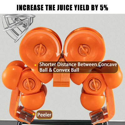 Desk Top Fresh Orange Juice Squeezer With Stainless Steel Touch pad