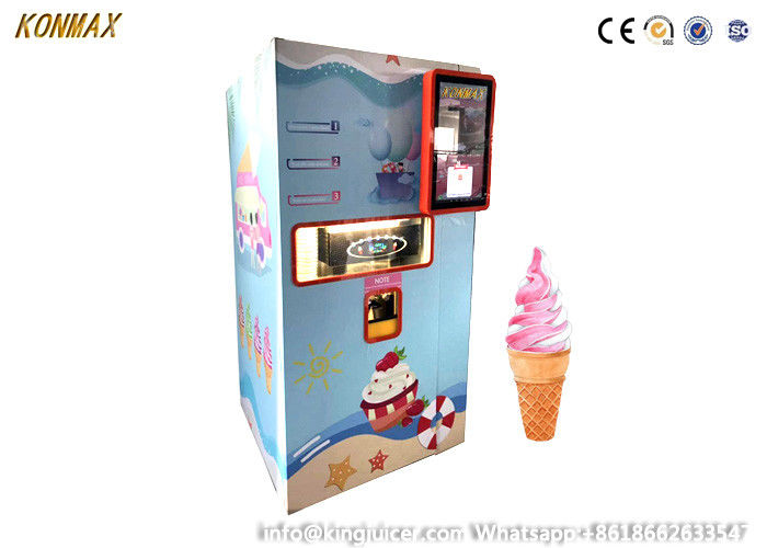 CE 32 &quot;Screen Popsicle Robot Ice Cream Automat do lodów Konstrukcja stalowa